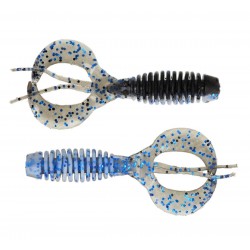 Силіконова приманка рибальська, ZEOX Trigger Craw, довжина 2,7 дюймів, 8шт/уп, колір №207 WNBF